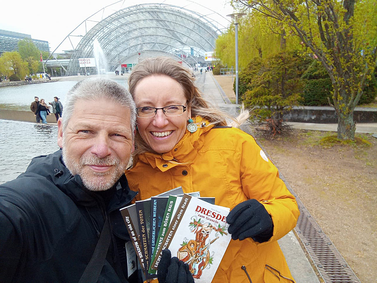 Mario Sempf und Tina Bauschke auf der Buchmesse Leipzig 2023