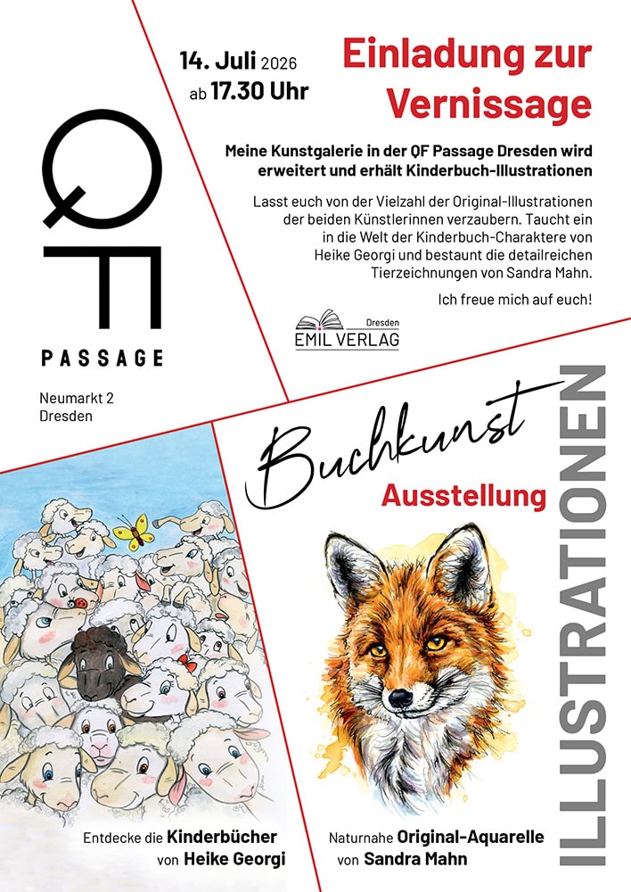 Vernissage Buchkunst, Sandra Mahn, Heike Georgi